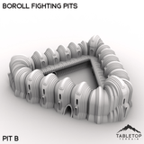 Tabletop Terrain Terrain Pit B / 28/32mm Boroll Fighting Pits