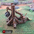 Tabletop Terrain Terrain Plague Thrower Catapult - Siege Equipment