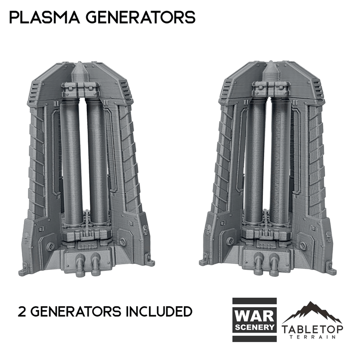 Tabletop Terrain Terrain Plasma Generators - Chapters Headquarter