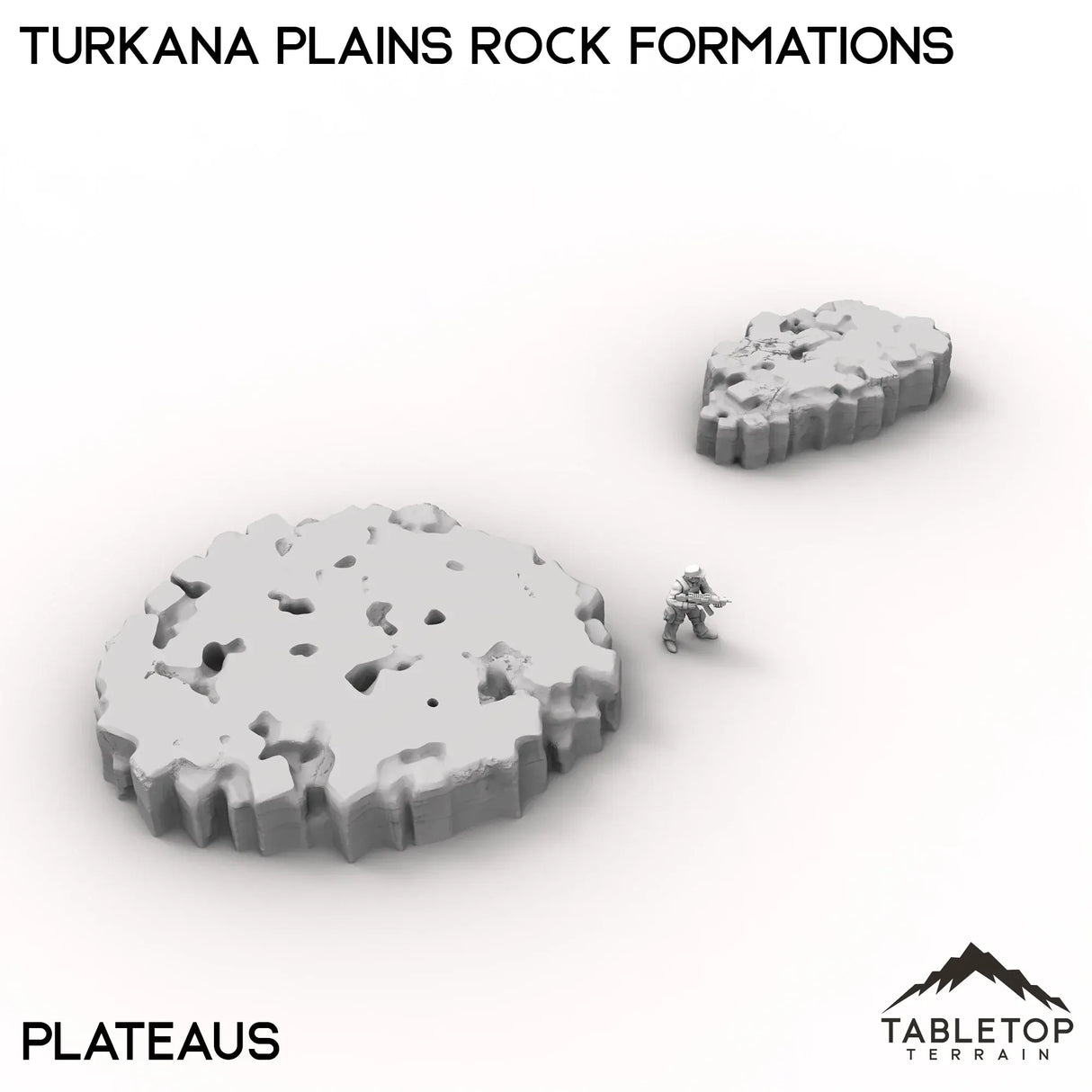 Tabletop Terrain Terrain Plateaus Turkana Plains Rock Formations