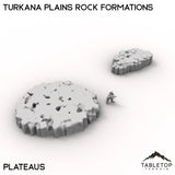 Tabletop Terrain Terrain Plateaus Turkana Plains Rock Formations
