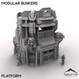 Tabletop Terrain Terrain Platform Modular Bunkers