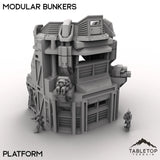 Tabletop Terrain Terrain Platform Modular Bunkers