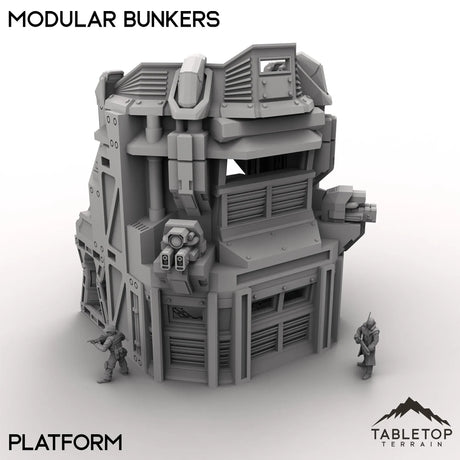 Tabletop Terrain Terrain Platform Modular Bunkers