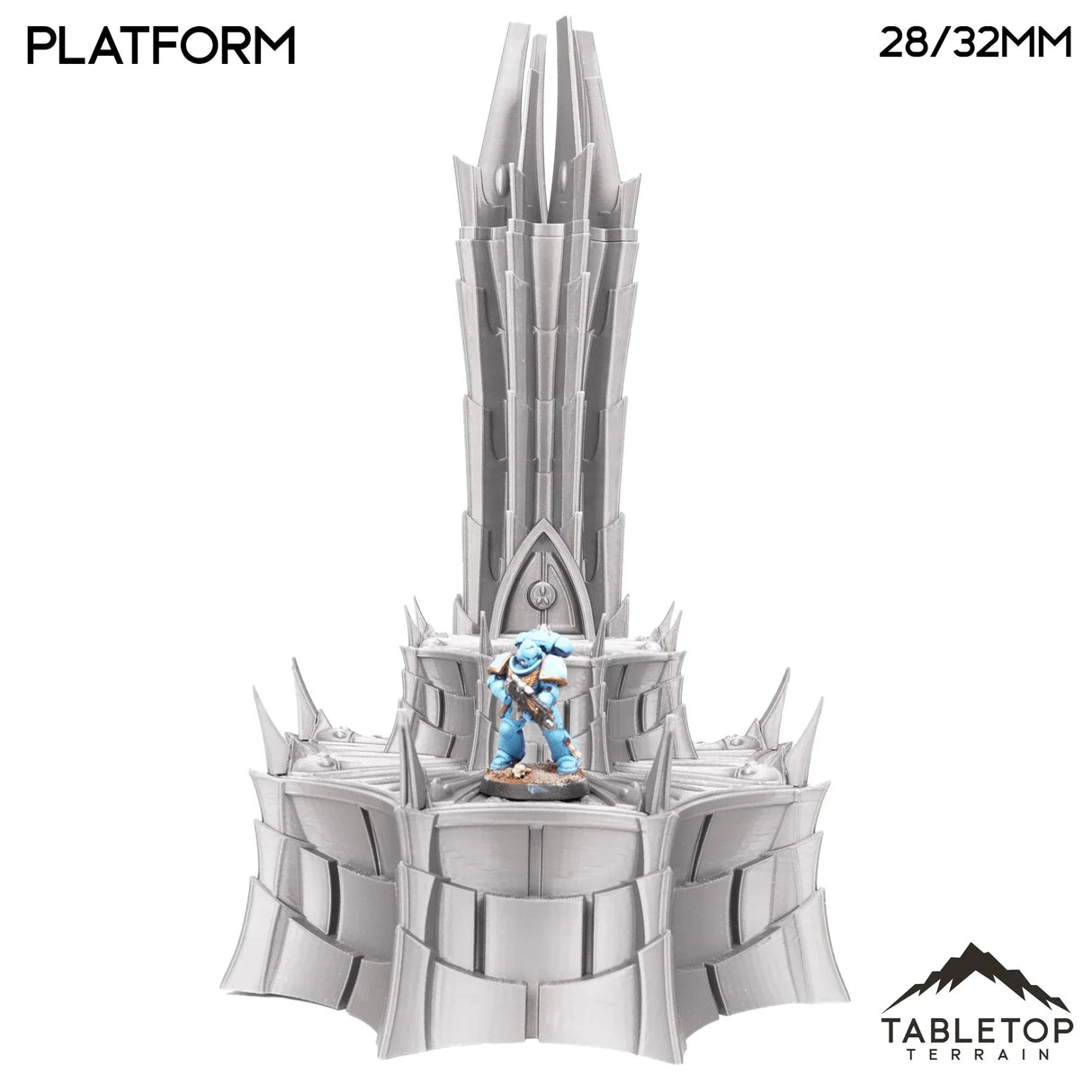 Tabletop Terrain Terrain Platform - The Dark City of Irazar