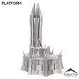 Tabletop Terrain Terrain Platform - The Dark City of Irazar