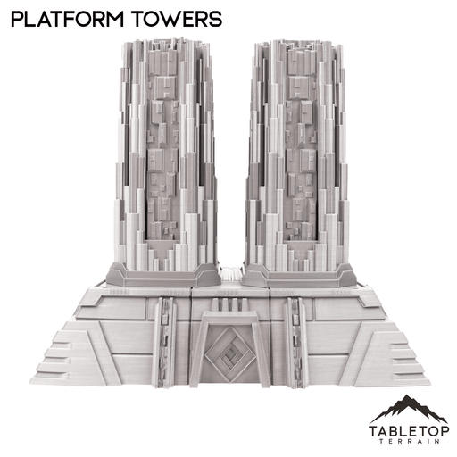 Tabletop Terrain Terrain Platform Towers - Karnac, The Tomb Planet