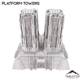 Tabletop Terrain Terrain Platform Towers - Karnac, The Tomb Planet