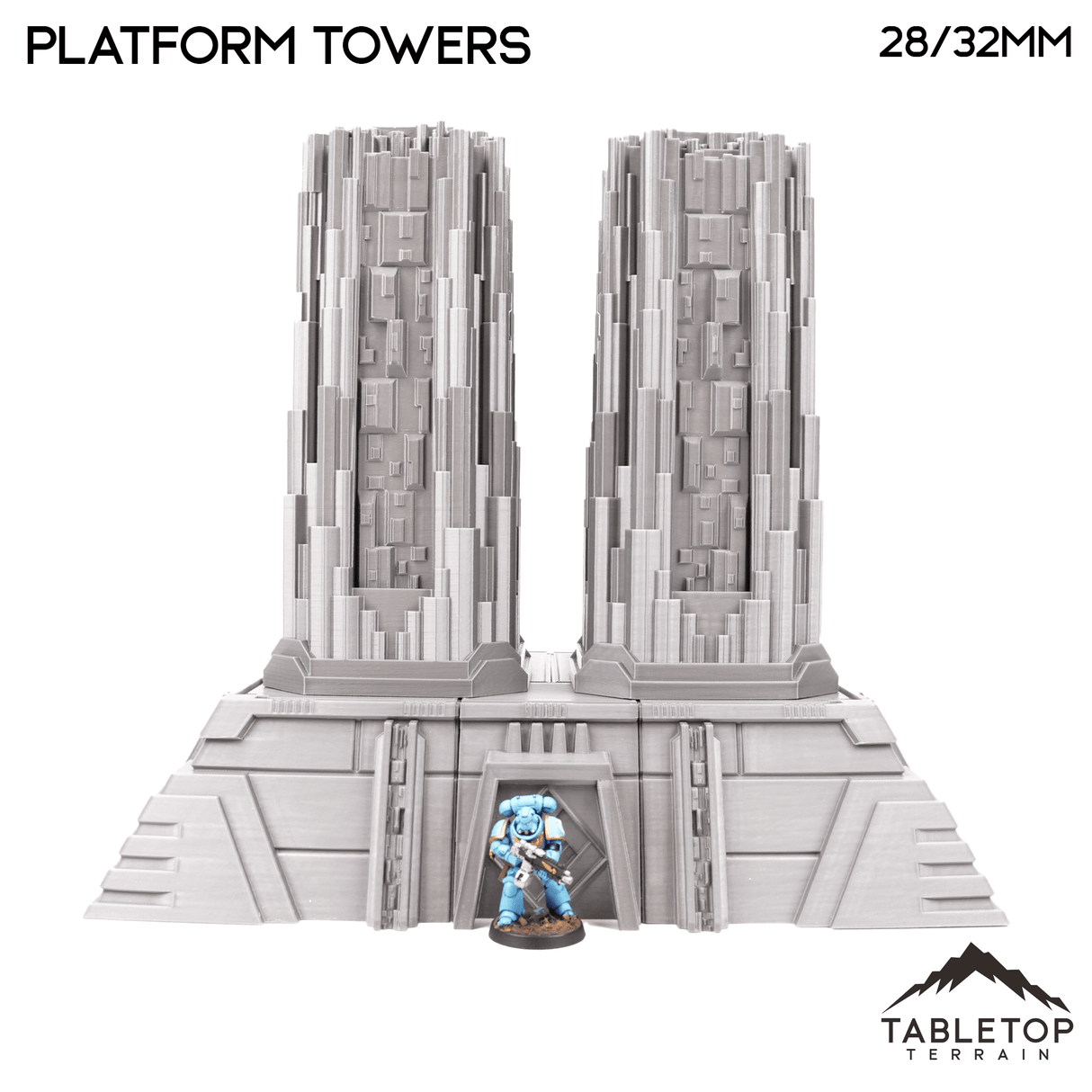 Tabletop Terrain Terrain Platform Towers - Karnac, The Tomb Planet