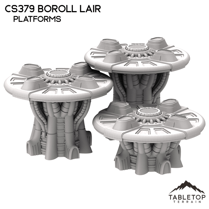 Tabletop Terrain Terrain Platforms - CS379 Boroll Lair