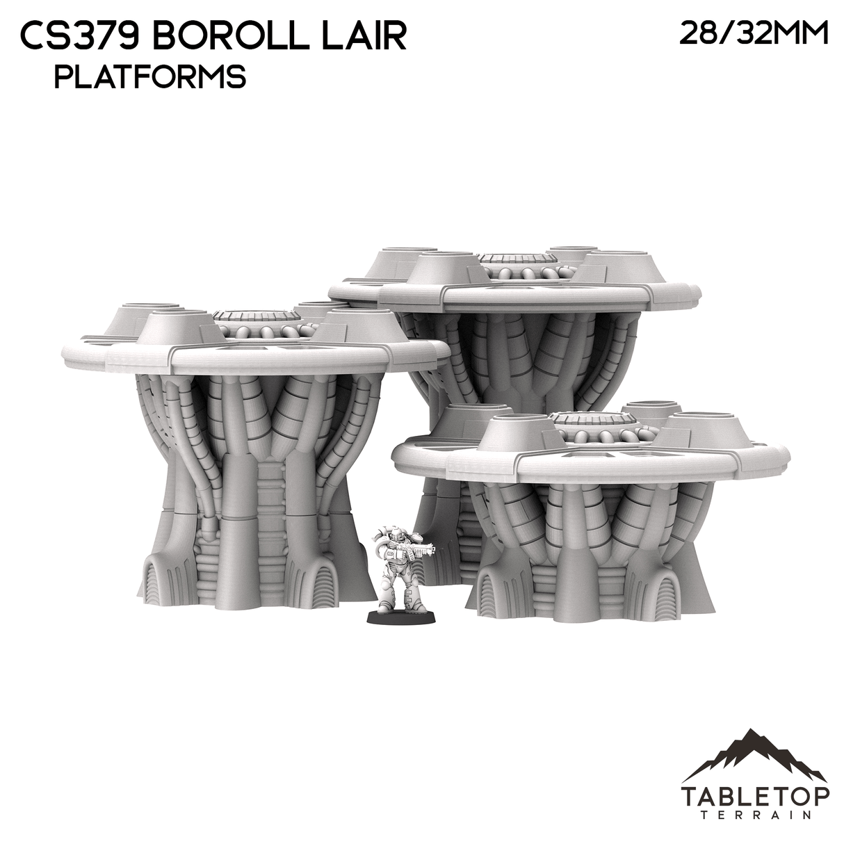 Tabletop Terrain Terrain Platforms - CS379 Boroll Lair