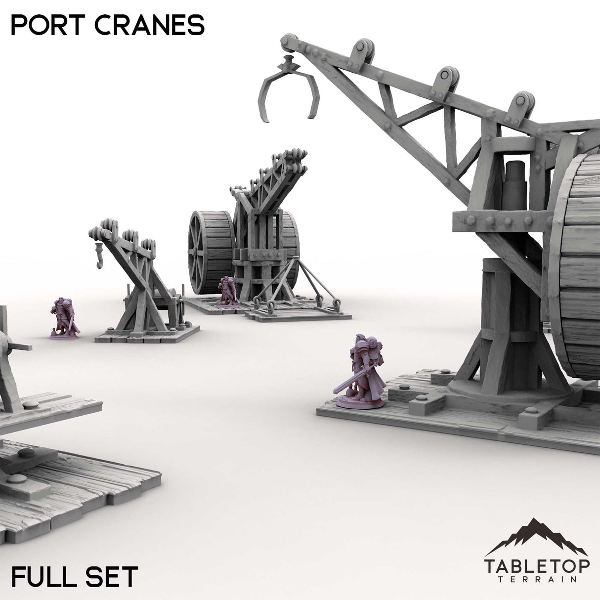 Tabletop Terrain Terrain Port Cranes