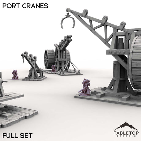 Tabletop Terrain Terrain Port Cranes