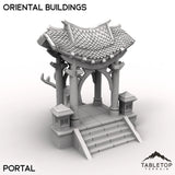 Tabletop Terrain Terrain Portal / 32mm Oriental Buildings
