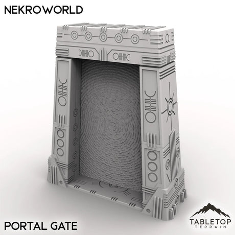 Tabletop Terrain Terrain Portal Gate / 32mm NekroWorld