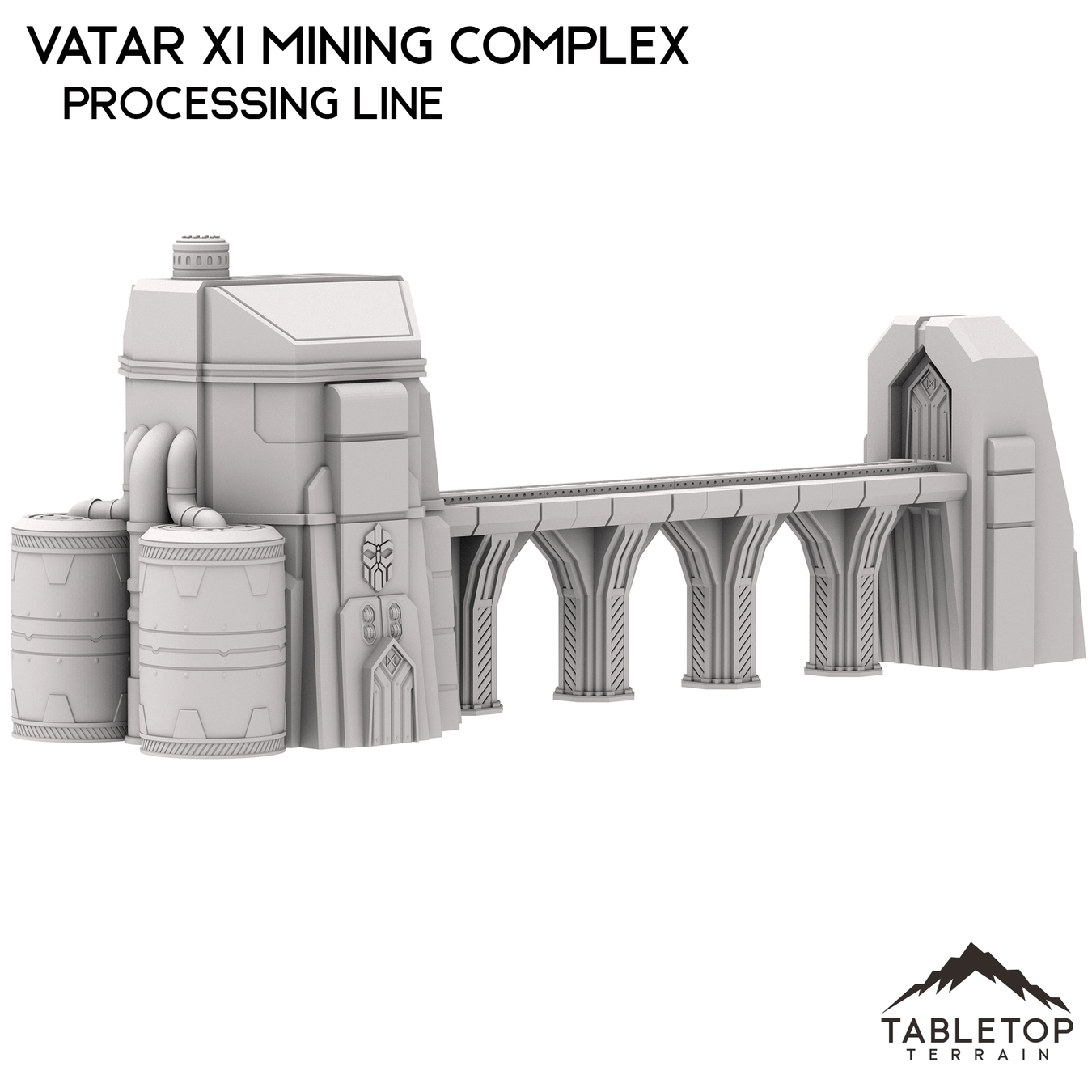 Tabletop Terrain Terrain Processing Line - Vatar XI Mining Complex