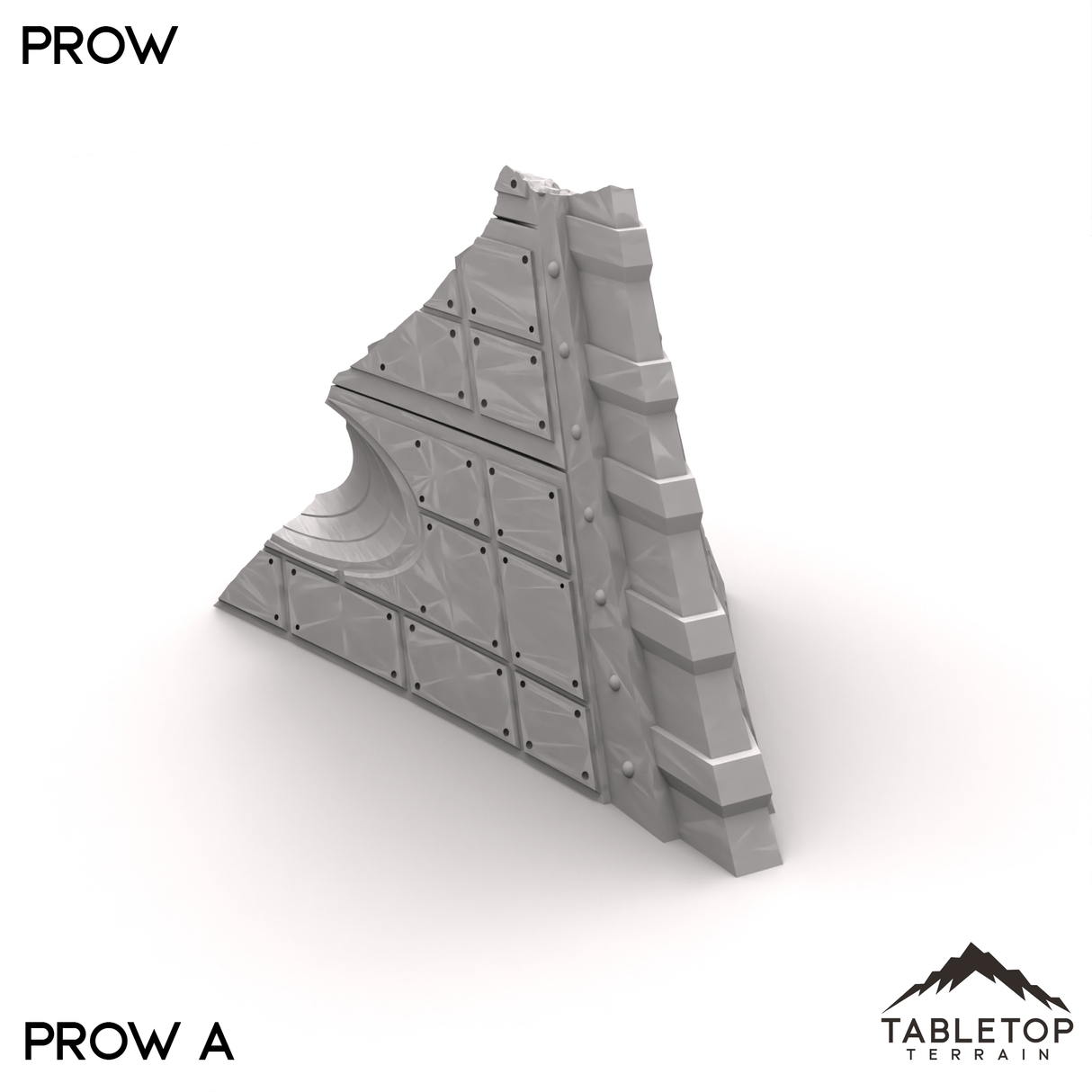 Tabletop Terrain Terrain Prow - Abyssal Redeemer Crashed Flagship