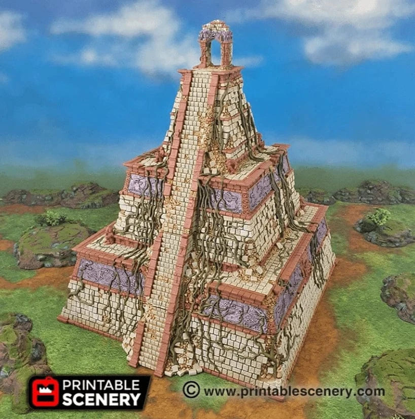 Tabletop Terrain Terrain Pyramid of K'aas - Fantasy Terrain