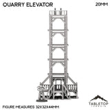 Tabletop Terrain Terrain Quarry Elevator - Country & King - Fantasy Historical Terrain