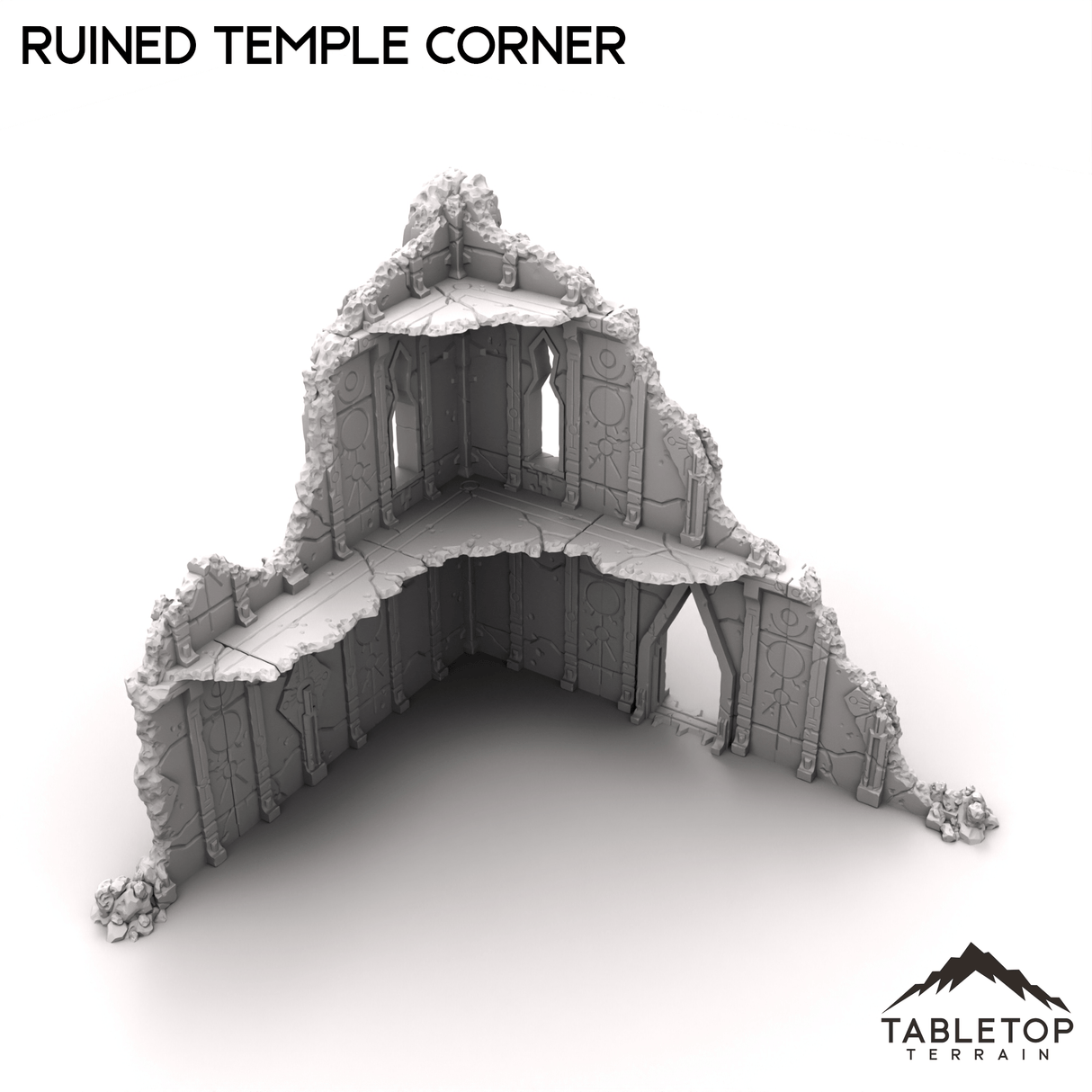 Tabletop Terrain Terrain R1 Ruined Temple Corner