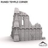 Tabletop Terrain Terrain R1 Ruined Temple Corner