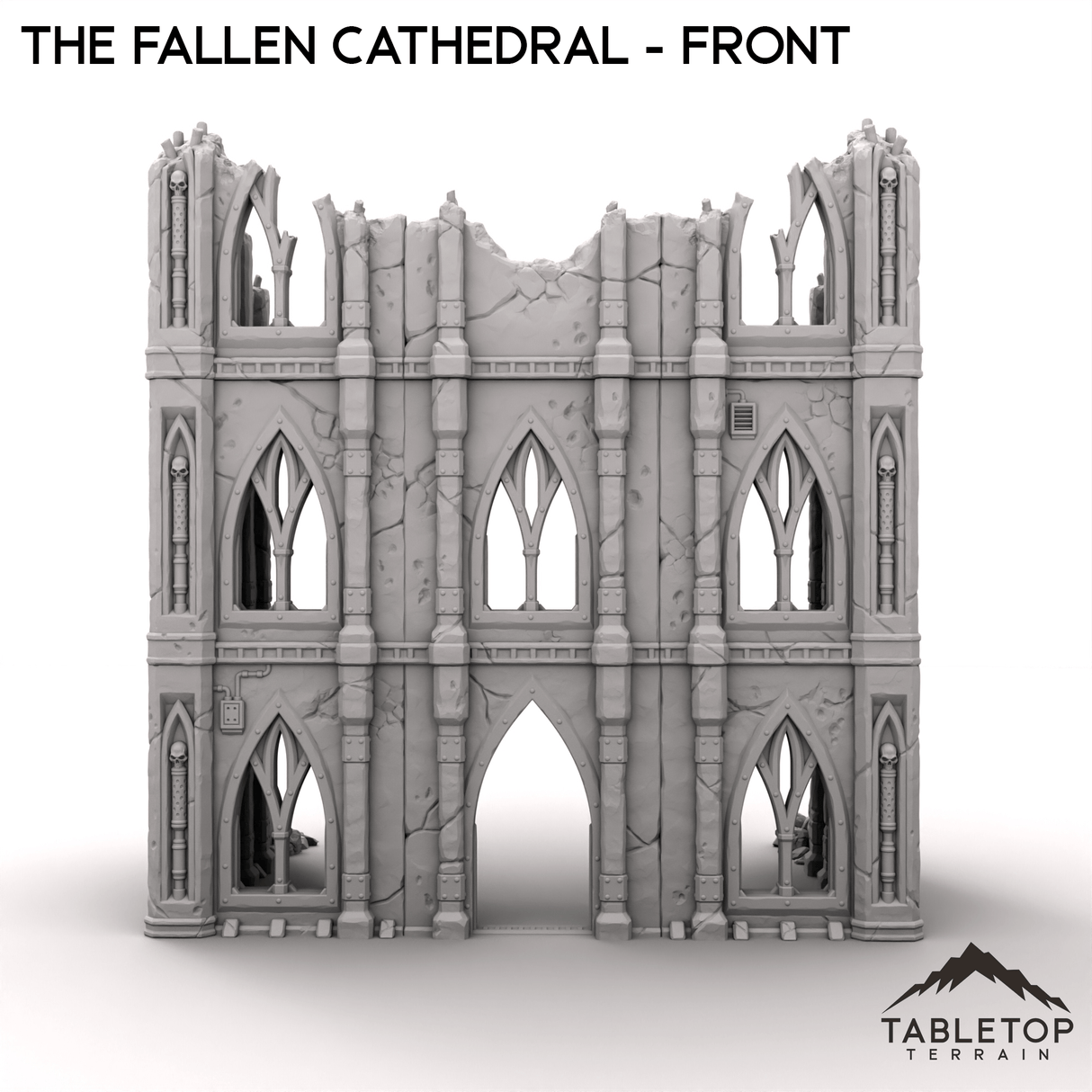 Tabletop Terrain Terrain R10 The Fallen Cathedral - Front