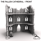 Tabletop Terrain Terrain R10 The Fallen Cathedral - Front