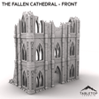 Tabletop Terrain Terrain R10 The Fallen Cathedral - Front