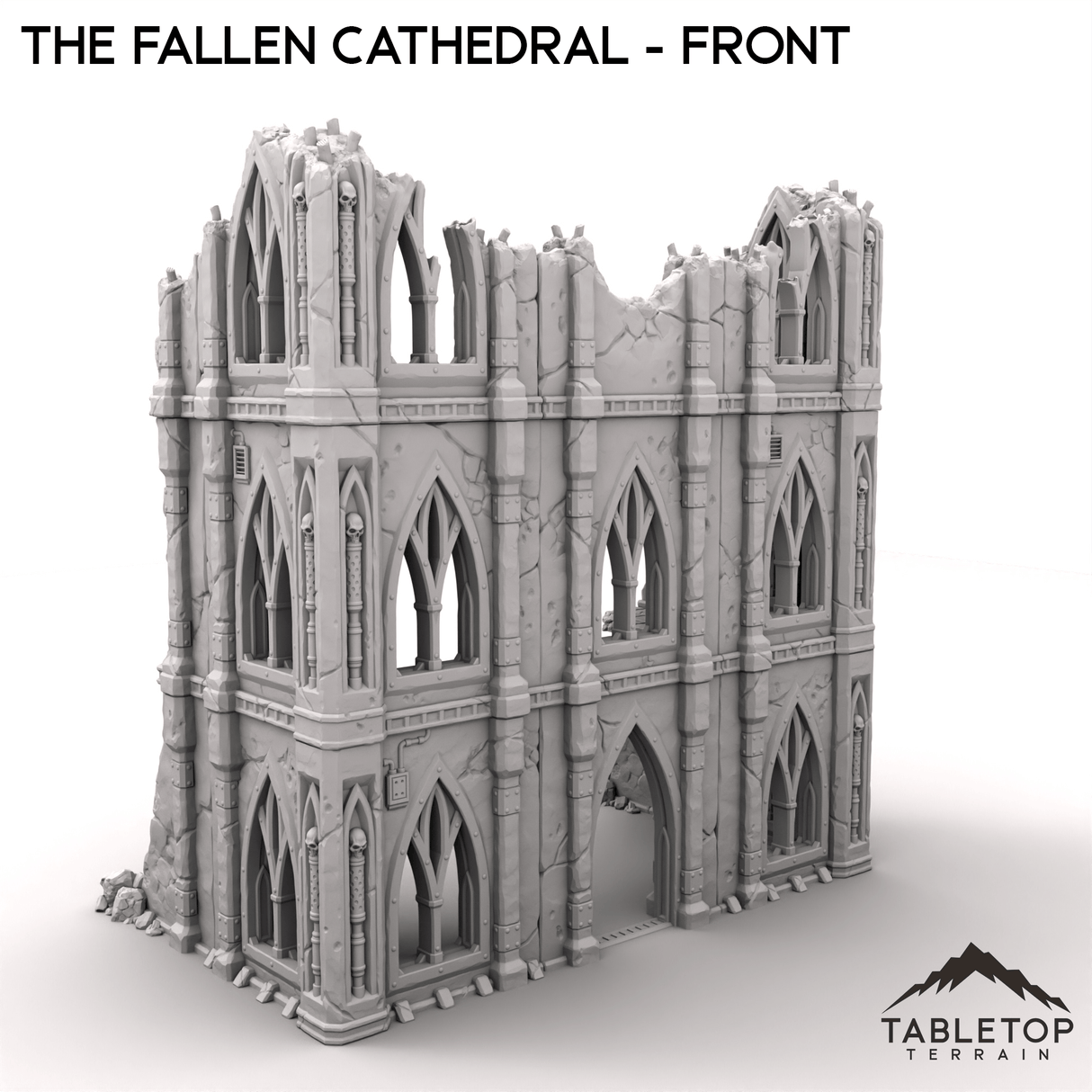 Tabletop Terrain Terrain R10 The Fallen Cathedral - Front