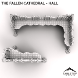 Tabletop Terrain Terrain R11 The Fallen Cathedral - Hall