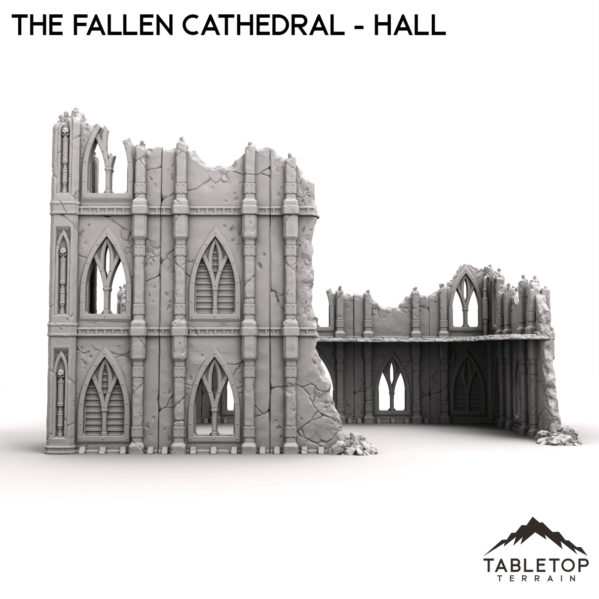 Tabletop Terrain Terrain R11 The Fallen Cathedral - Hall