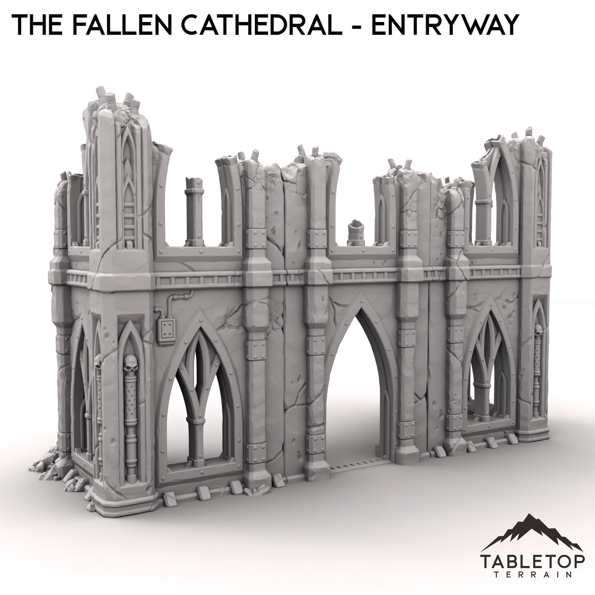 Tabletop Terrain Terrain R12 The Fallen Cathedral - Entryway