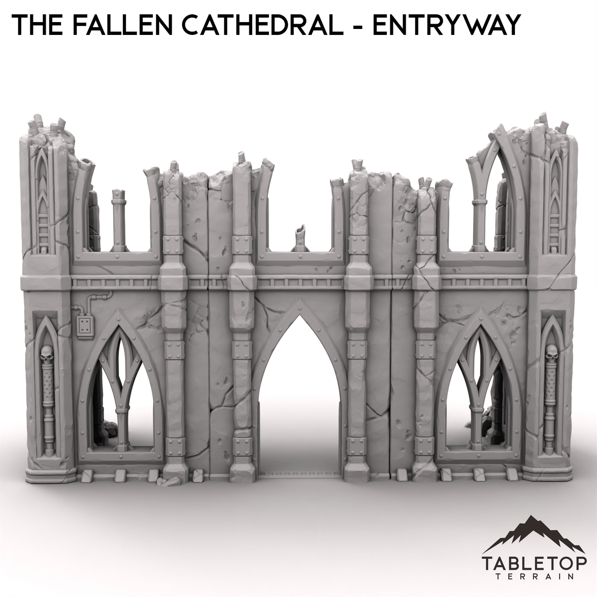 Tabletop Terrain Terrain R12 The Fallen Cathedral - Entryway