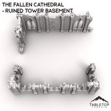 Tabletop Terrain Terrain R13 The Fallen Cathedral - Ruined Tower Basement