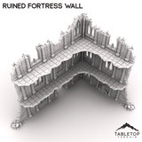 Tabletop Terrain Terrain R14 Ruined Fortress Wall