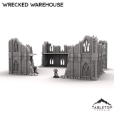 Tabletop Terrain Terrain R15 Wrecked Warehouse