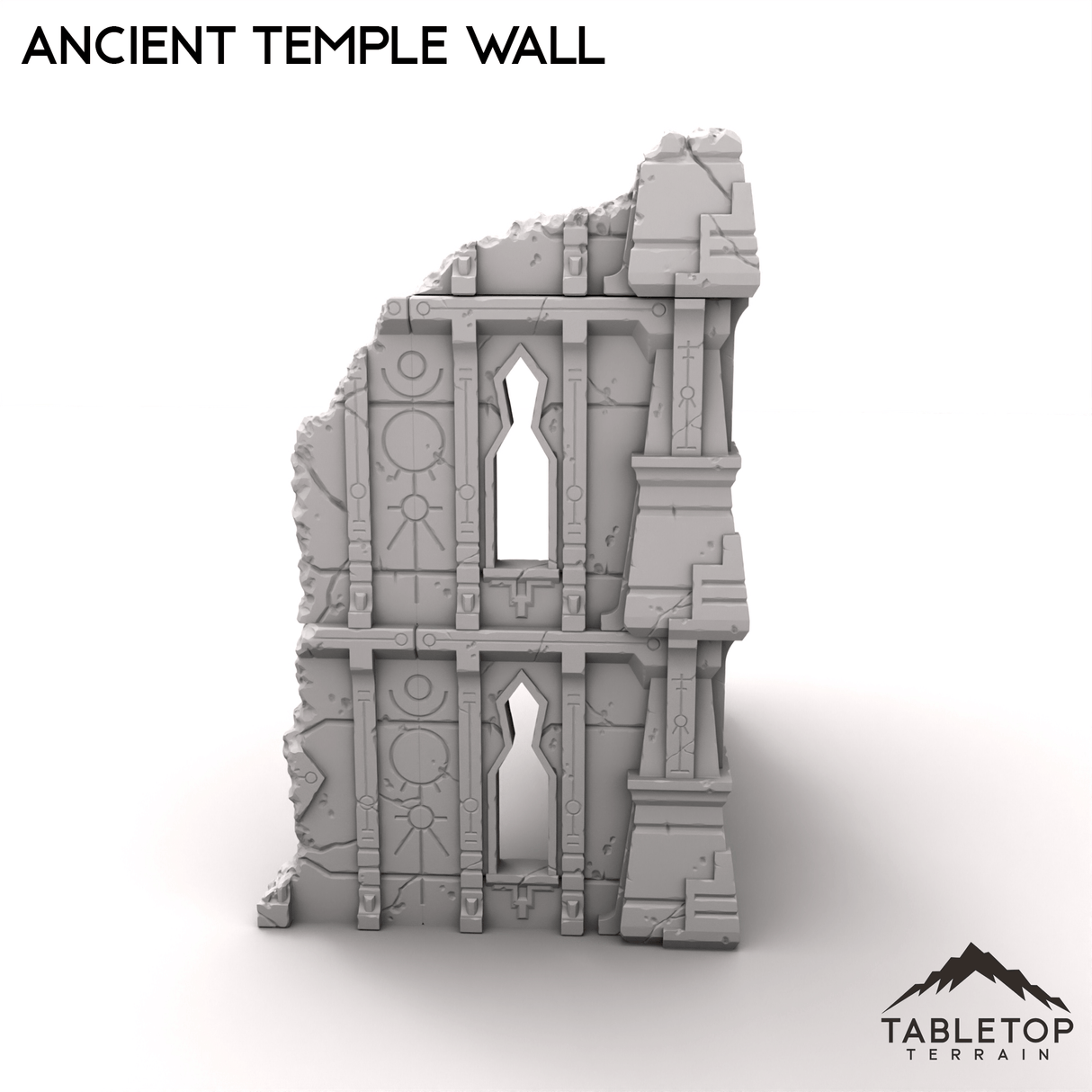 Tabletop Terrain Terrain R2 Ancient Temple Wall