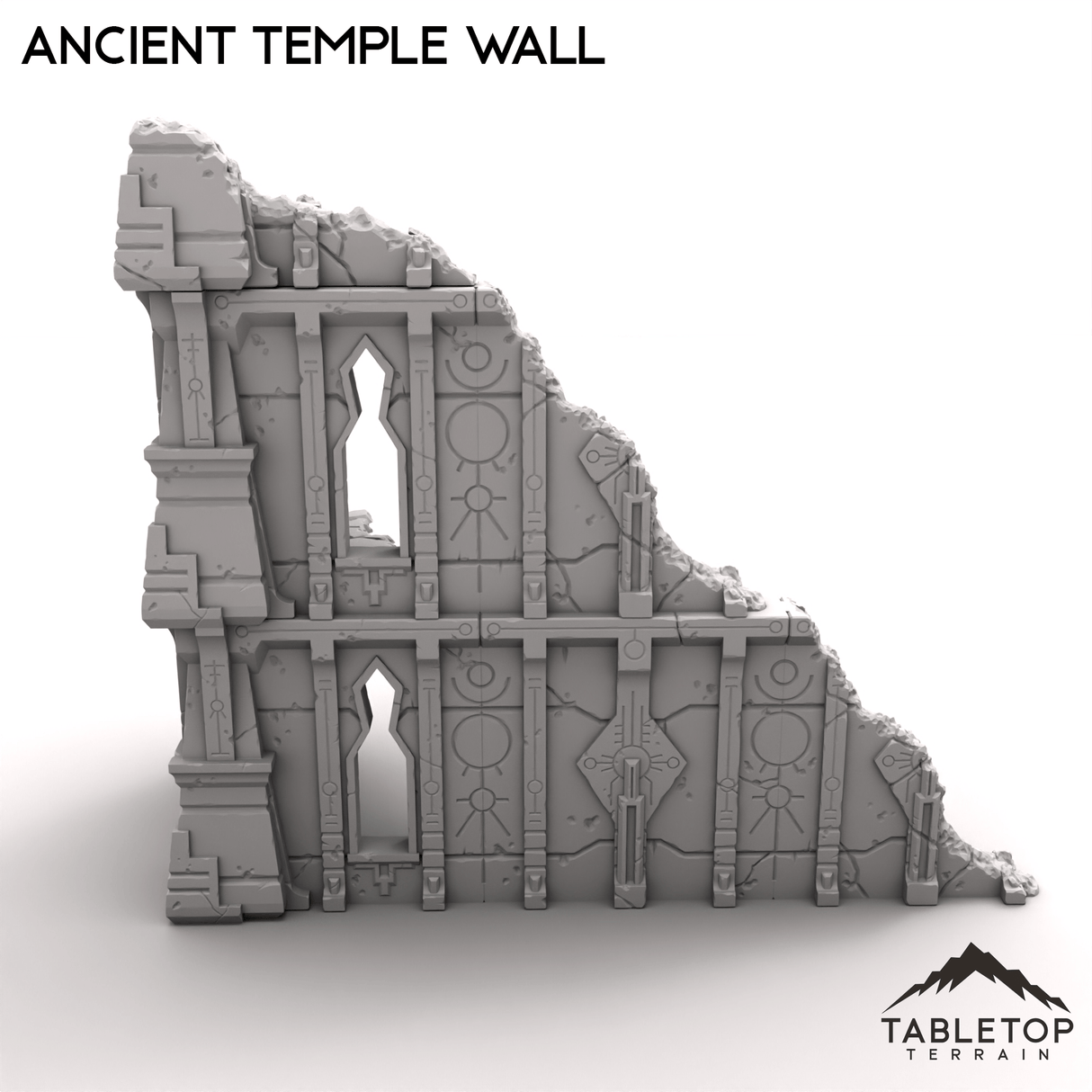 Tabletop Terrain Terrain R2 Ancient Temple Wall