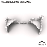 Tabletop Terrain Terrain R3 Fallen Building Sidewall