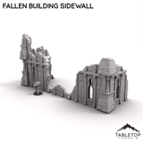 Tabletop Terrain Terrain R3 Fallen Building Sidewall