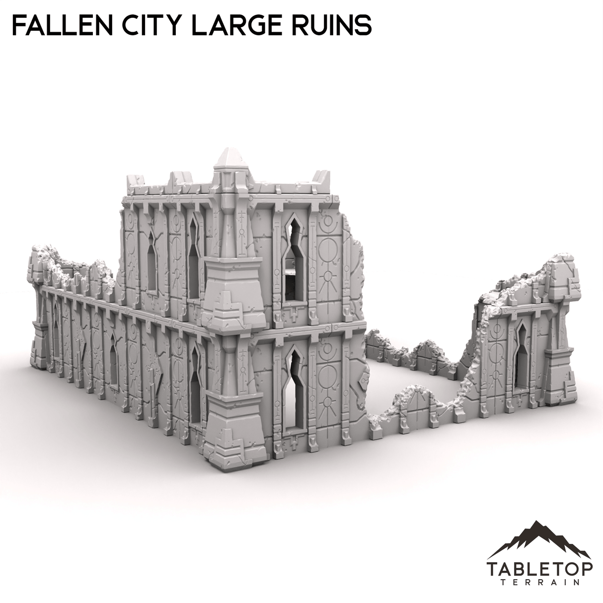 Tabletop Terrain Terrain R6 Fallen City Large Ruins