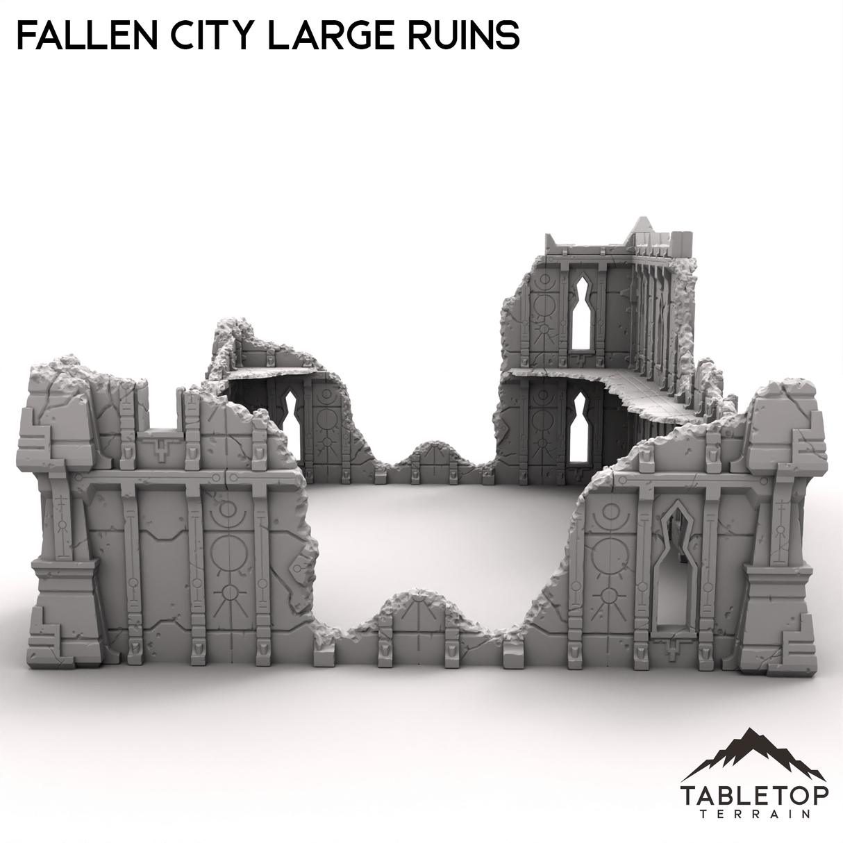 Tabletop Terrain Terrain R6 Fallen City Large Ruins