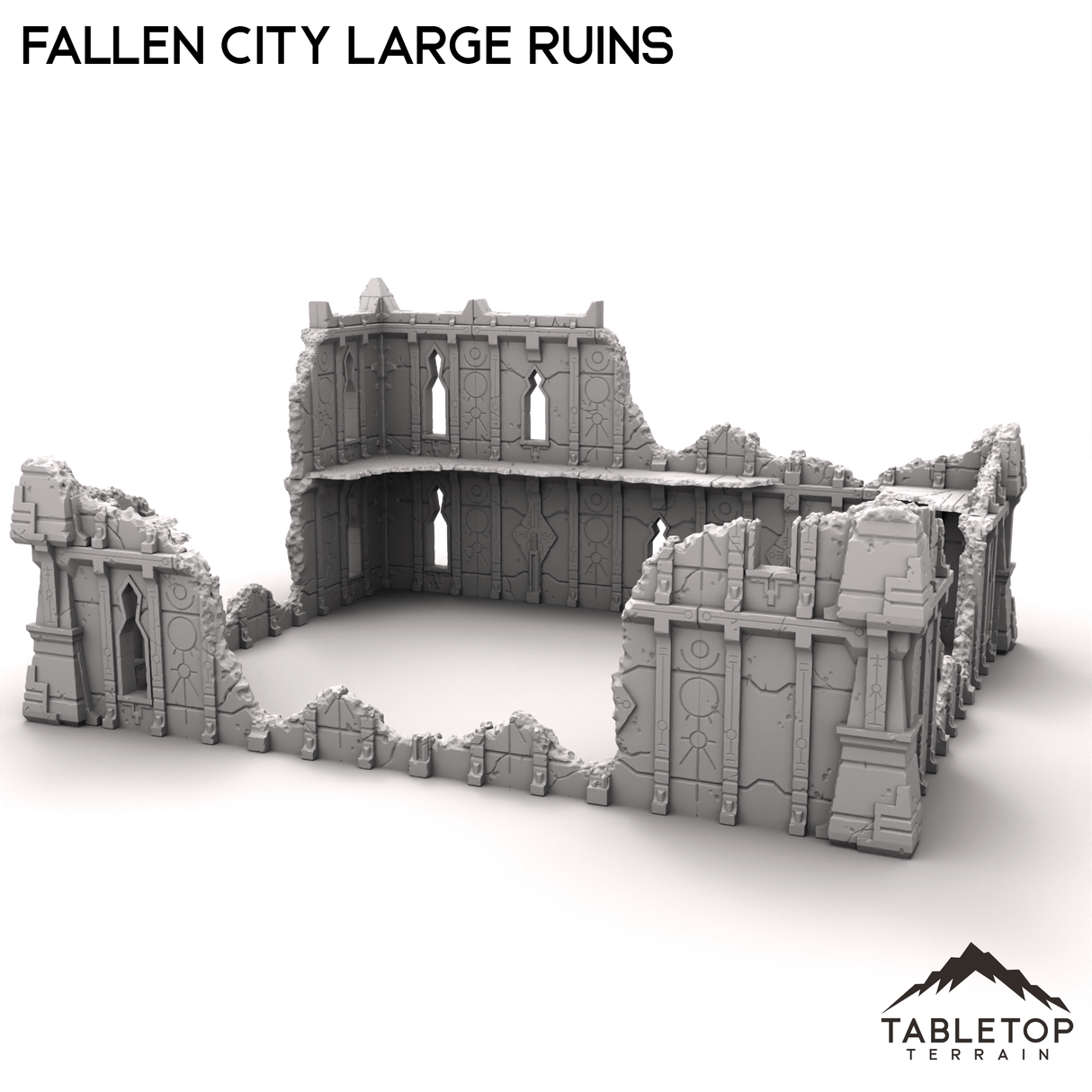 Tabletop Terrain Terrain R6 Fallen City Large Ruins