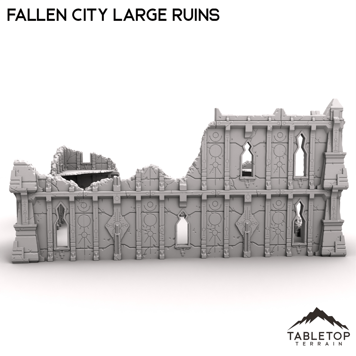 Tabletop Terrain Terrain R6 Fallen City Large Ruins