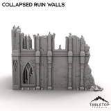 Tabletop Terrain Terrain R9 Collapsed Ruin Walls