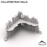 Tabletop Terrain Terrain R9 Collapsed Ruin Walls