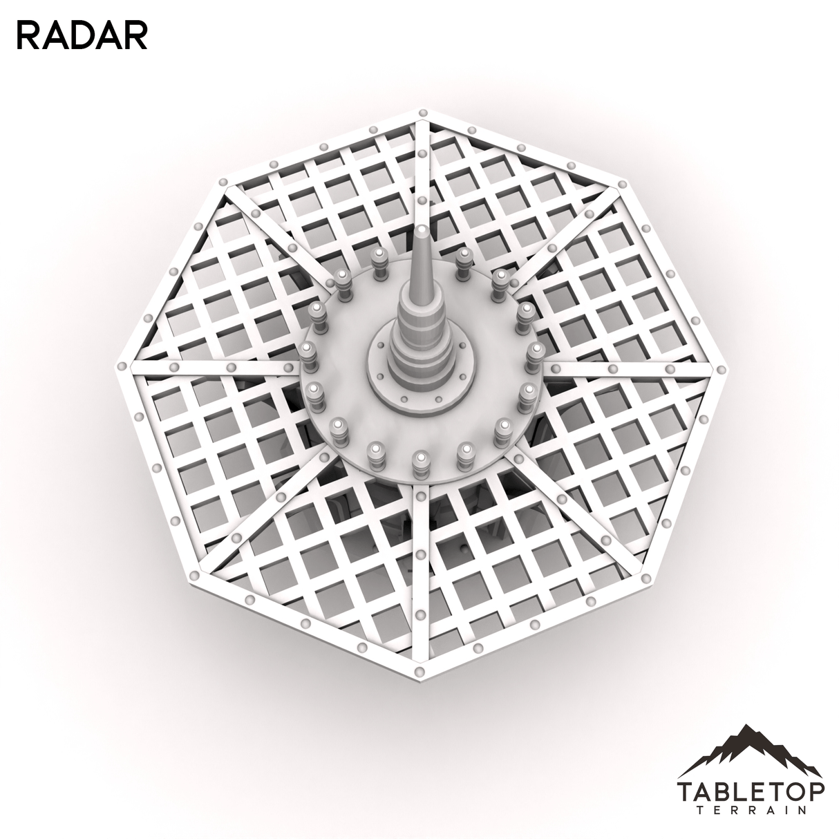 Tabletop Terrain Terrain Radar - Phoebian V Airfield