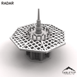 Tabletop Terrain Terrain Radar - Phoebian V Airfield