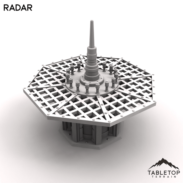 Tabletop Terrain Terrain Radar - Phoebian V Airfield