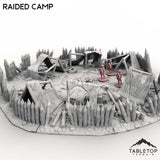 Tabletop Terrain Terrain Raided Camp